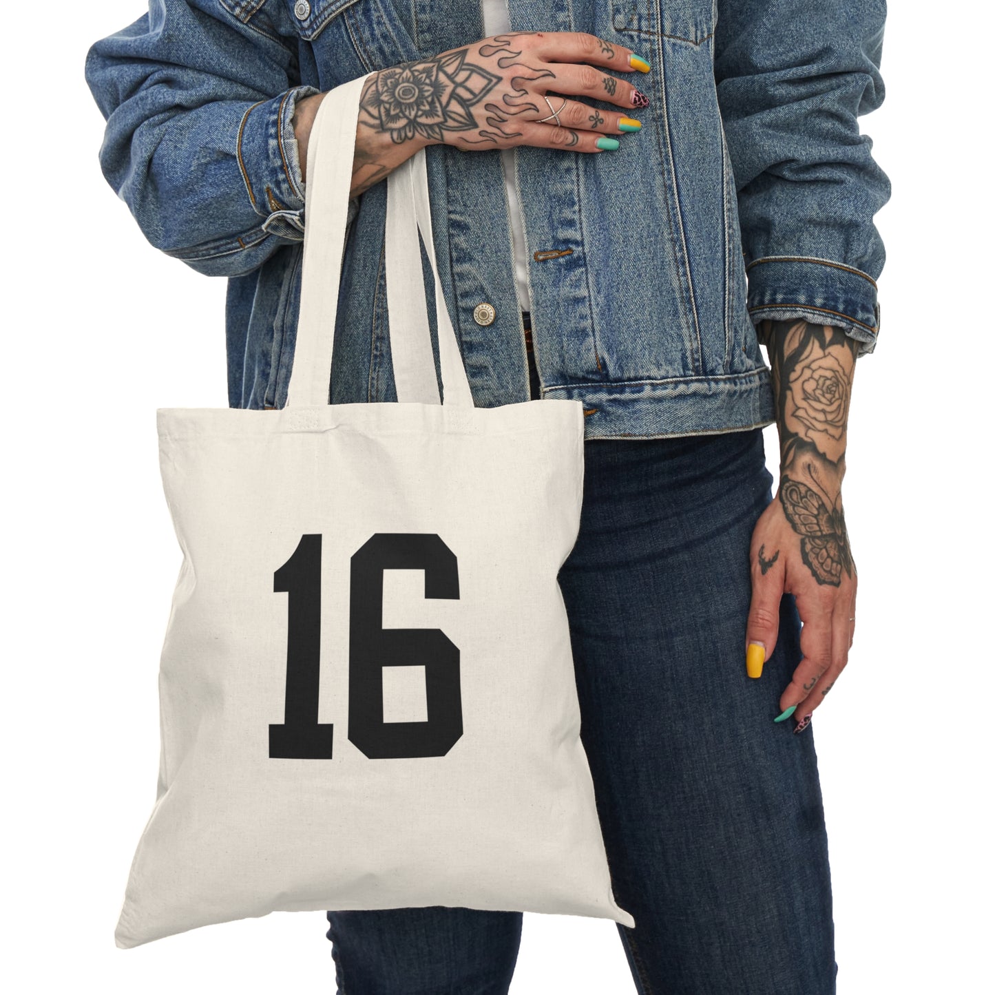 Blaze Volleyball Canvas Tote Bag - With Personalization Available