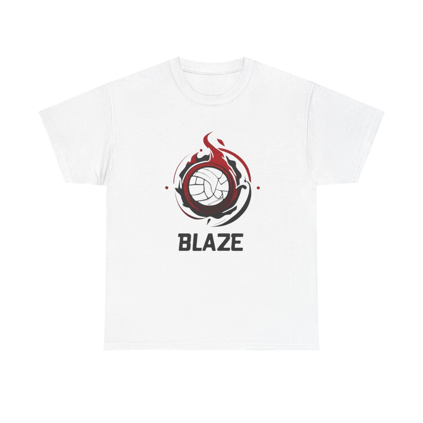 Blaze Volleyball Unisex Cotton Tee - With personalization name or number available