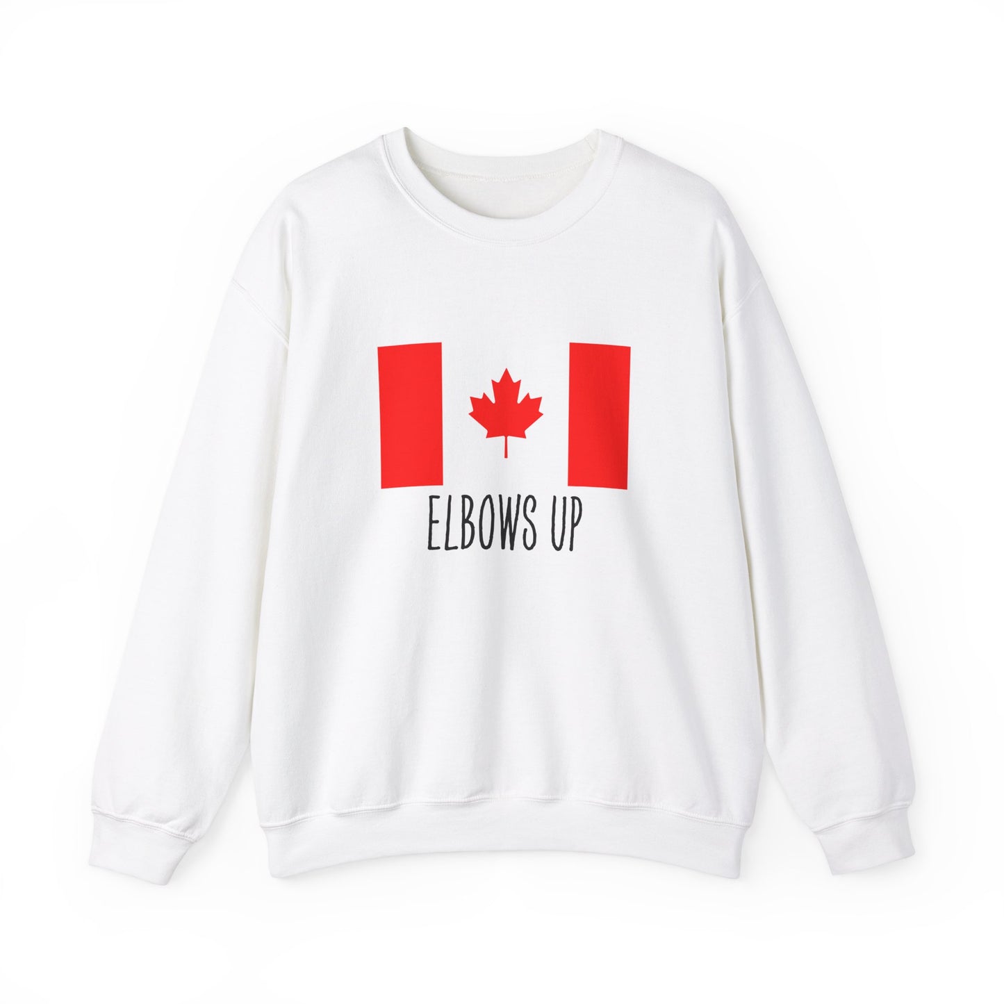 Canadian Elbows Up Crewneck Sweatshirt - Canada Strong Sweater - Canada is not for sale shirt