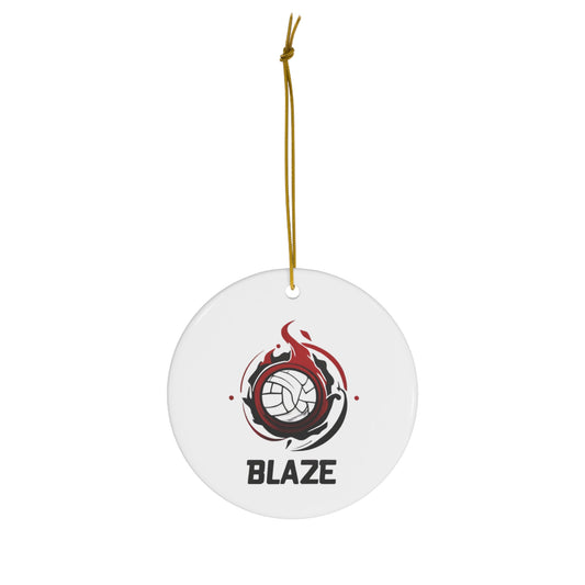 Blaze Volleyball Ceramic Ornament – Blaze Customization available