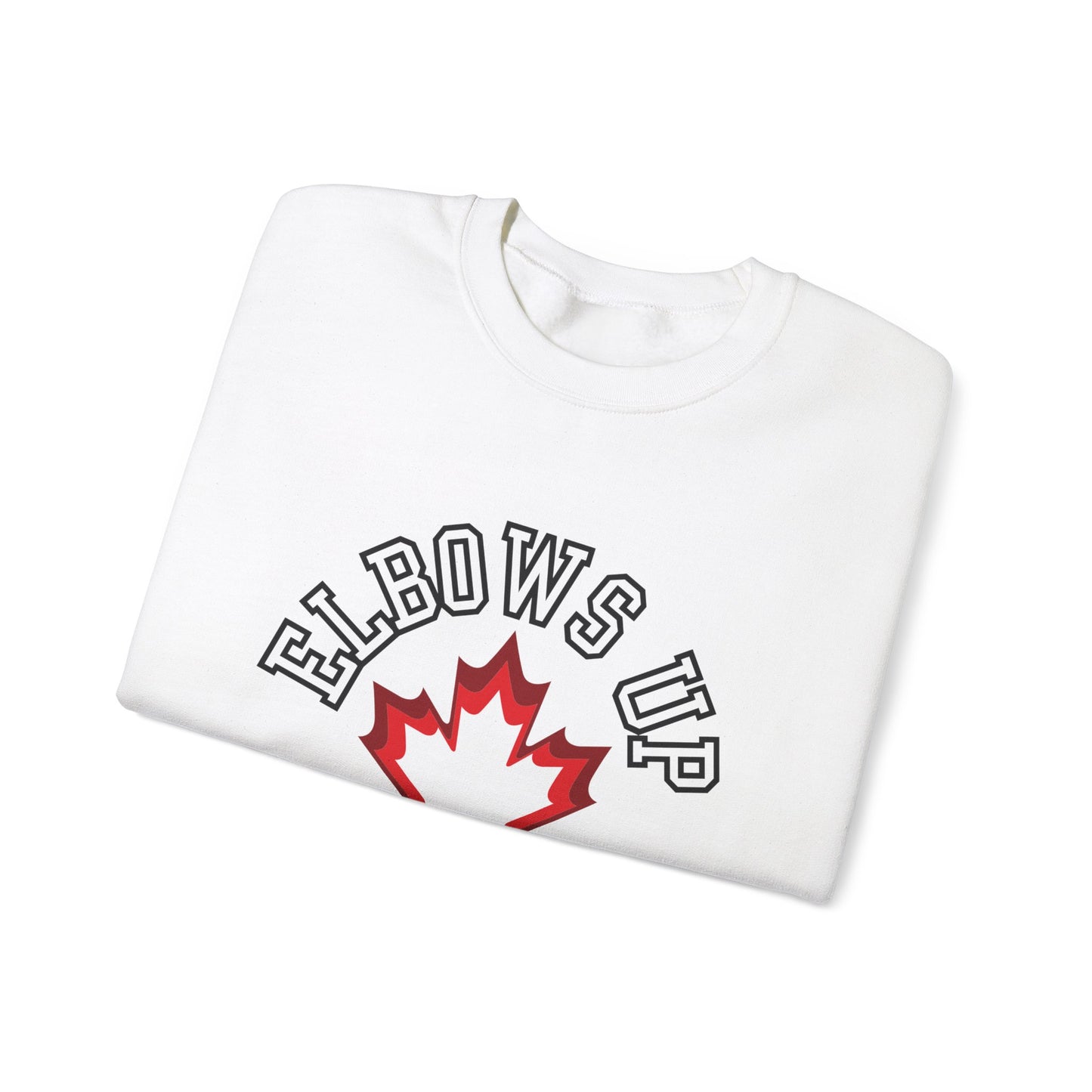 Canadian Elbows Up Crewneck Sweatshirt - Canada Strong Sweater - Canada is not for sale shirt