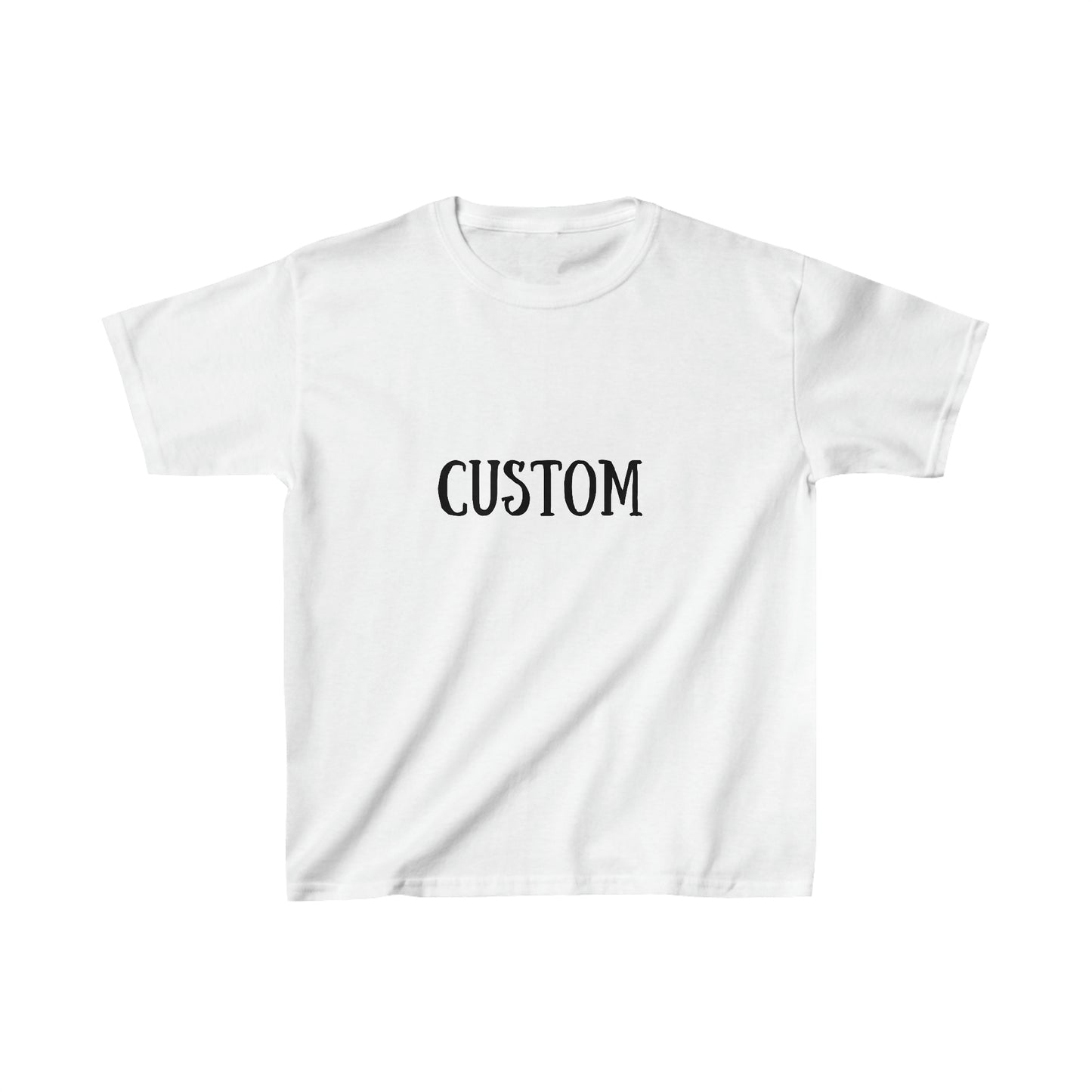 CUSTOM Design Kids Heavy Cotton Tee | kids tee | personalized shirt | children's clothing | kids fashion | unique design | customizable tee