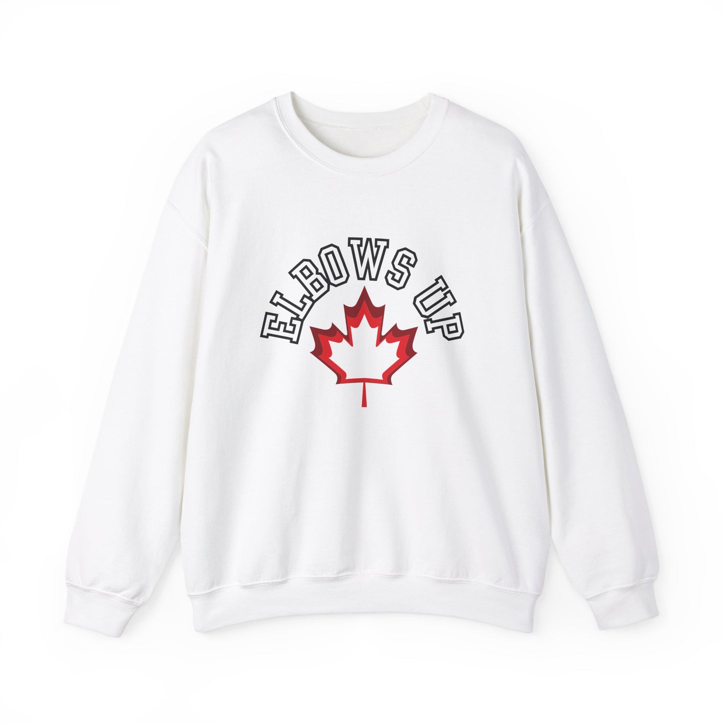 Canadian Elbows Up Crewneck Sweatshirt - Canada Strong Sweater - Canada is not for sale shirt