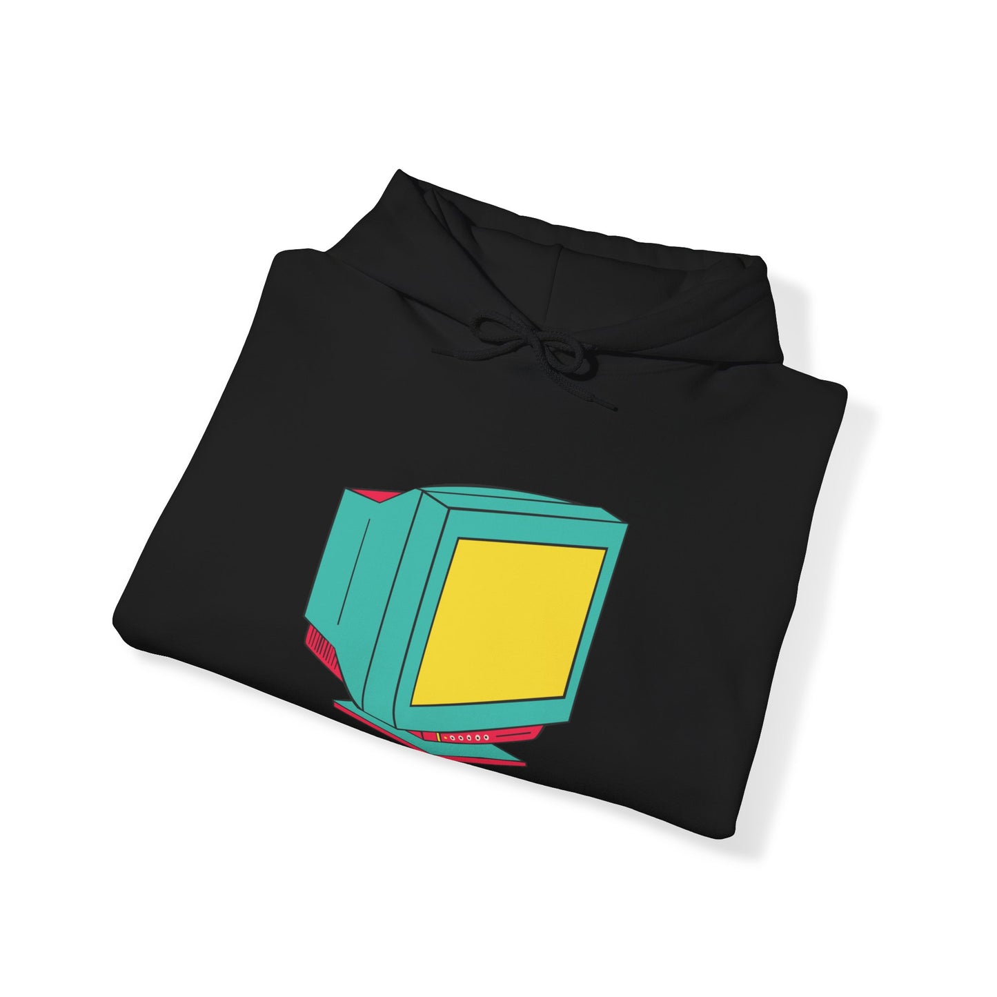 Retro Computer screen Adult Unisex Hooded Sweatshirt