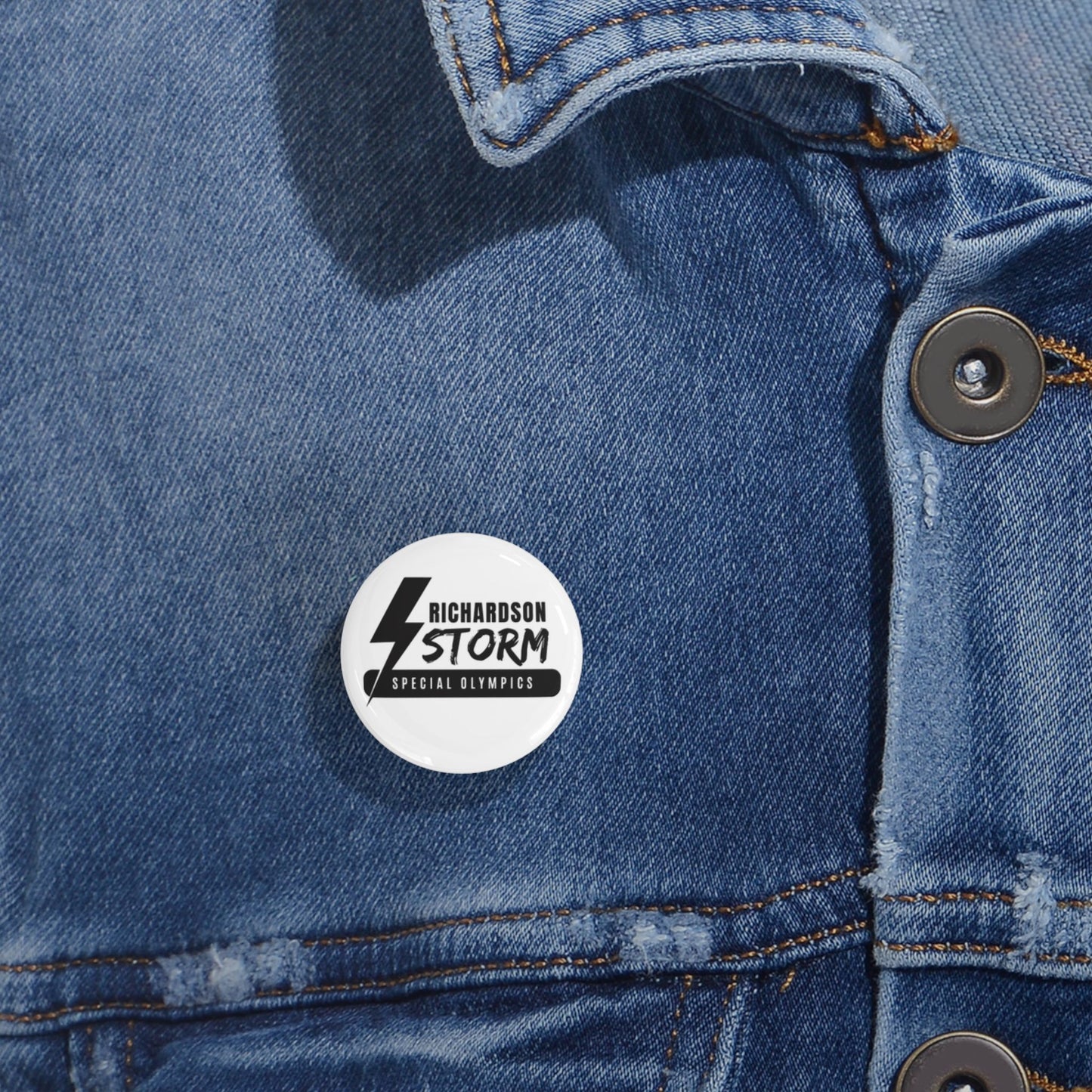 Richardson Storm Special Olympics Round Pins - Button