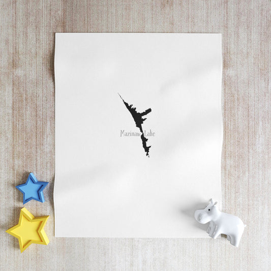 Mazinaw Lake Bon Echo Provincial Park CUSTOM Throw Blanket