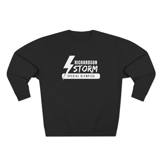 Richardson Storm Special Olympics- Unisex Crewneck Sweatshirt - Black