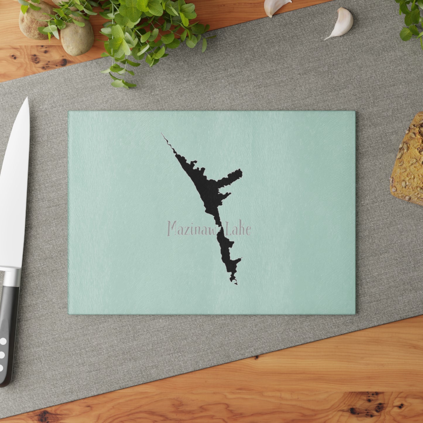 Mazinaw Lake Bon Echo Provincial Park CUSTOM Glass Cutting Board