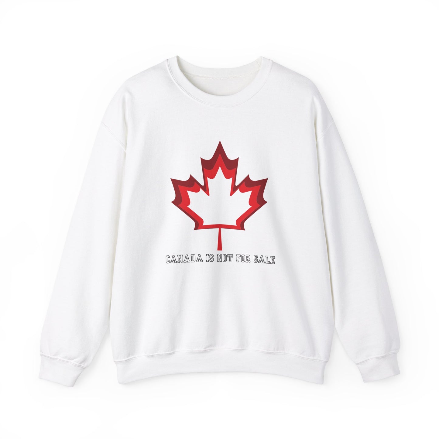 Canadian Elbows Up Crewneck Sweatshirt - Canada Strong Sweater - Canada is not for sale shirt