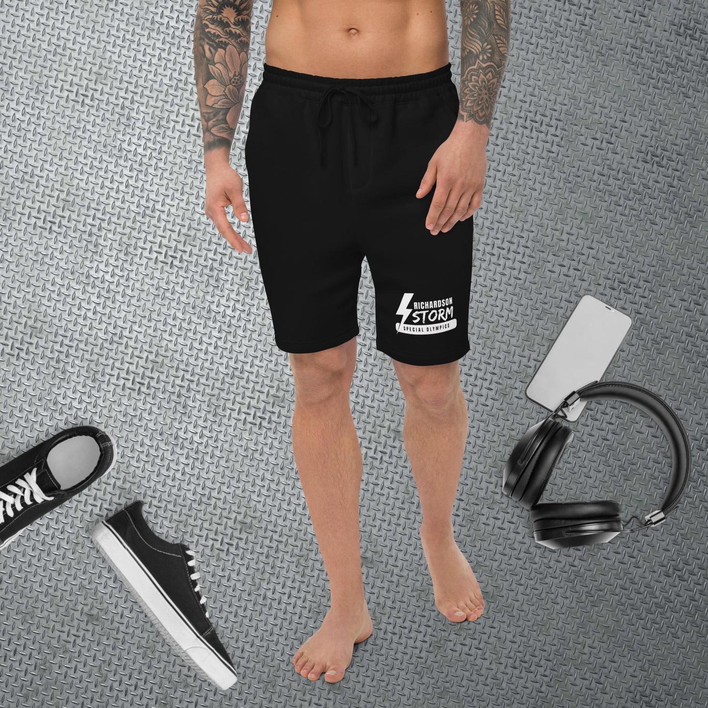Men's fleece shorts