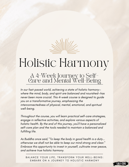 Introduction to Holistic Harmony: What to Expect