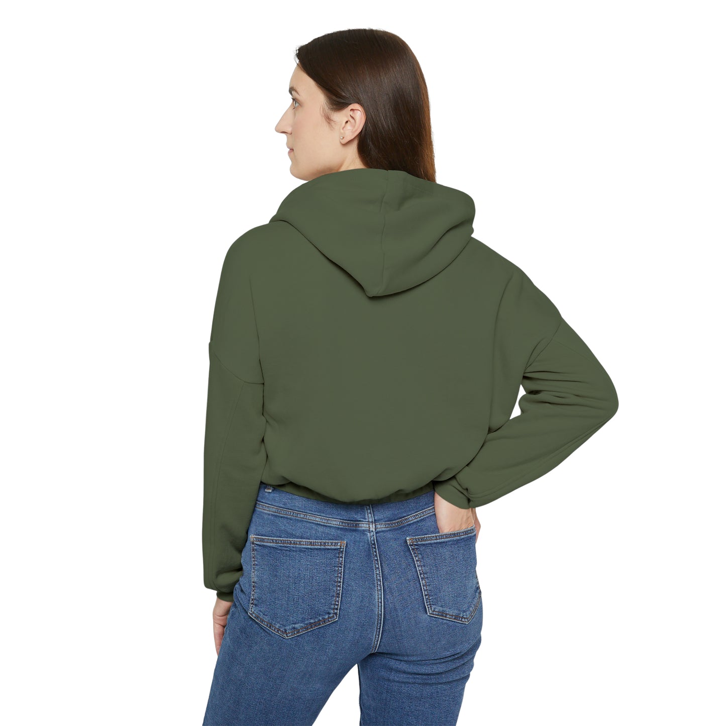 Retro Women's Cinched Bottom Hoodie