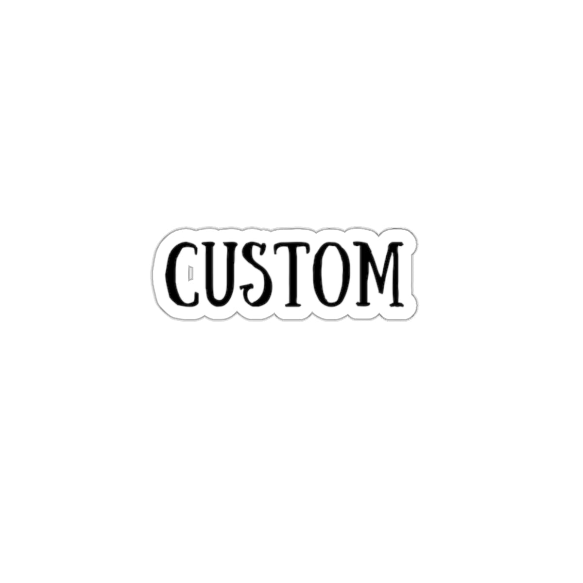 CUSTOM Logo Die-Cut Stickers - Personalized Branding Solutions