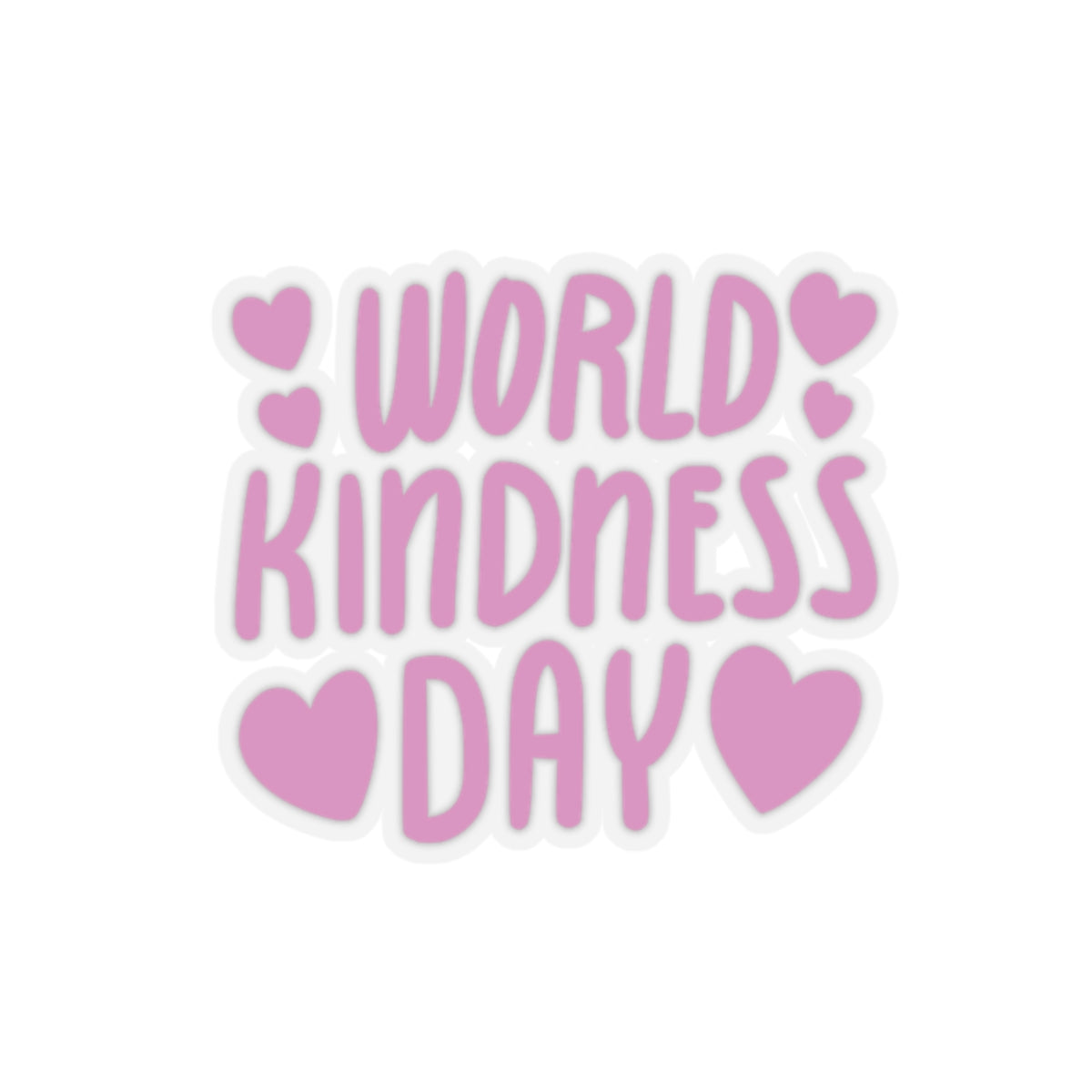 Spread Kindness Everywhere with Our Kindness Day Stickers!