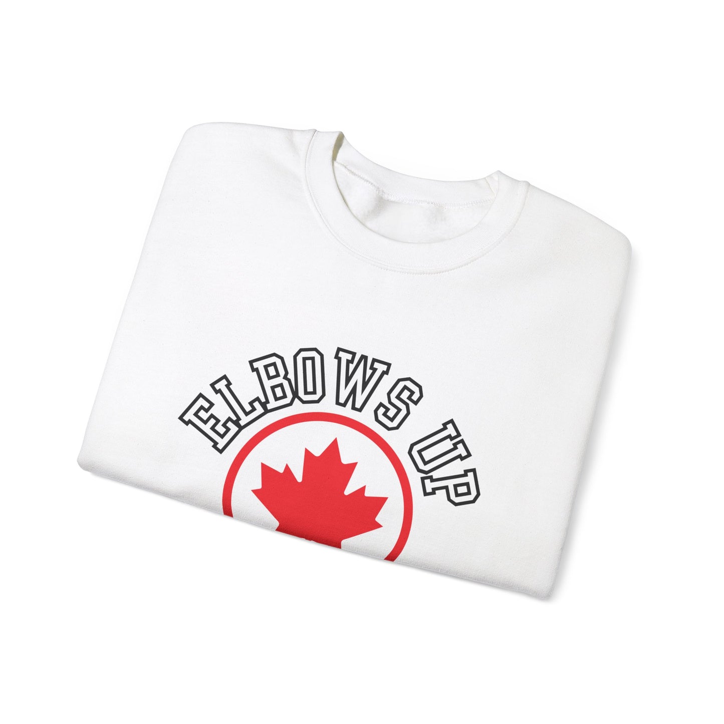 Canadian Elbows Up Crewneck Sweatshirt - Canada Strong Sweater - Canada is not for sale shirt