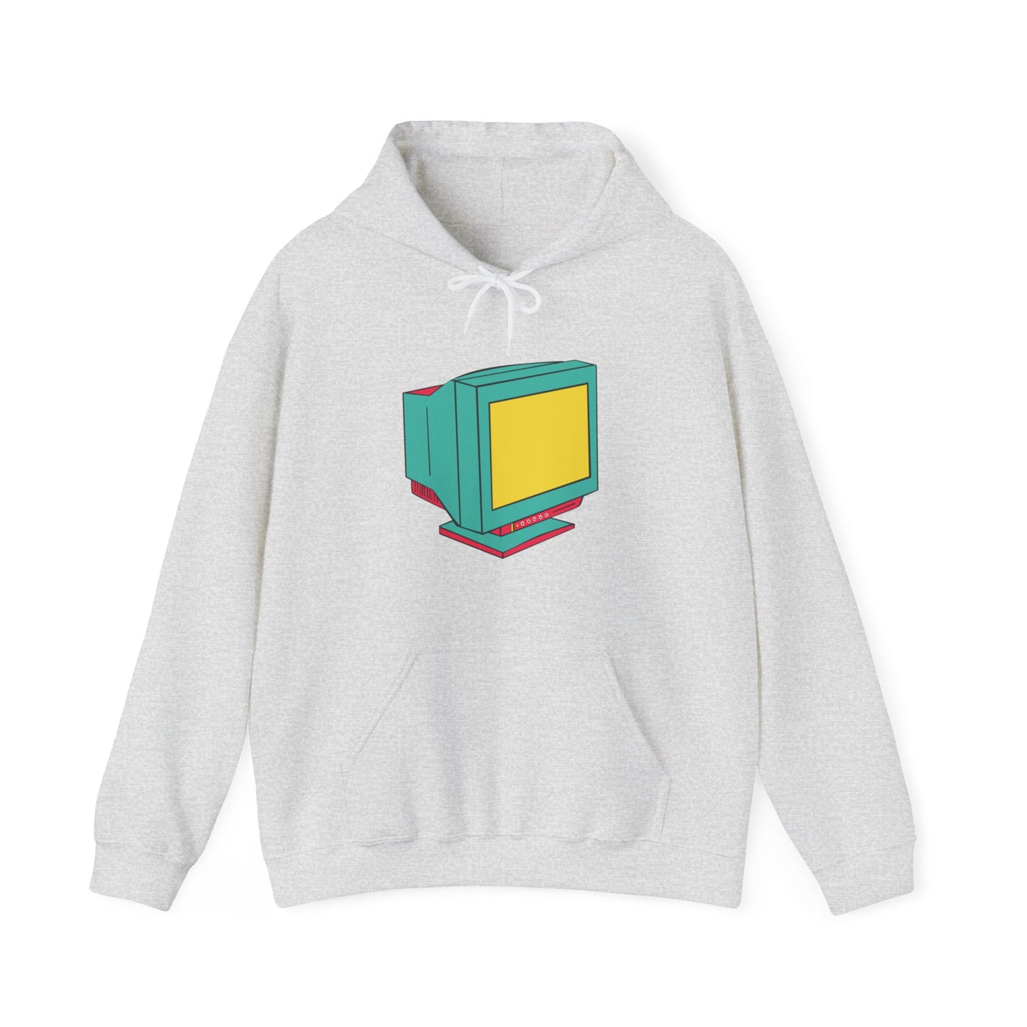 Retro Computer screen Adult Unisex Hooded Sweatshirt