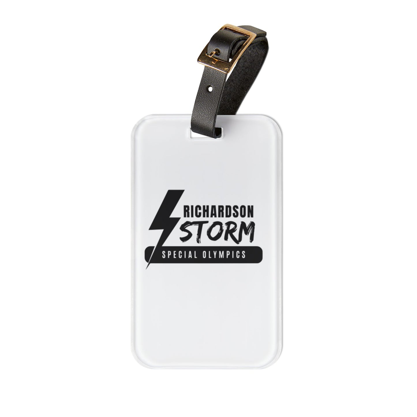 Richardson Storm Special Olympics -  Luggage/Bag Tag - White