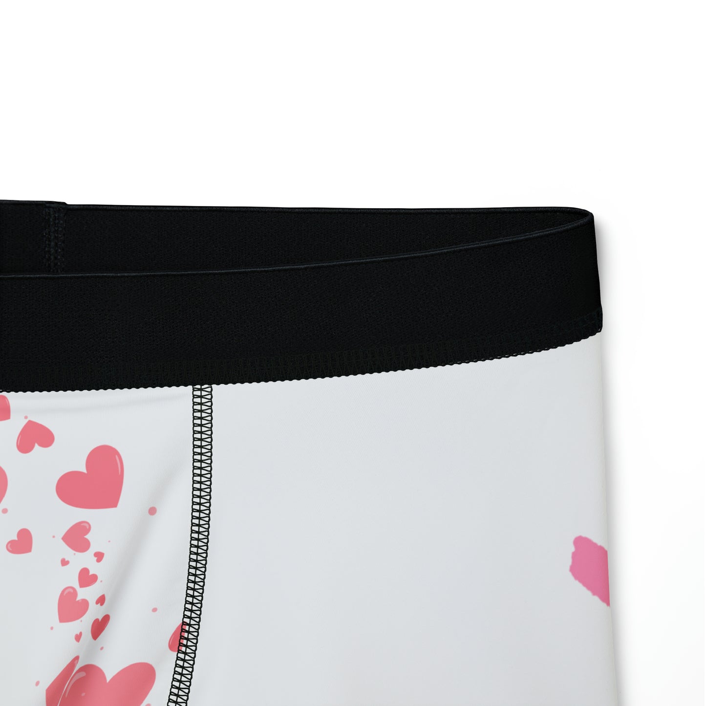 All-Over Print Hearts Boxer Shorts: Perfect for Him on Valentine's Day, Father's Day, Birthdays, and Weddings