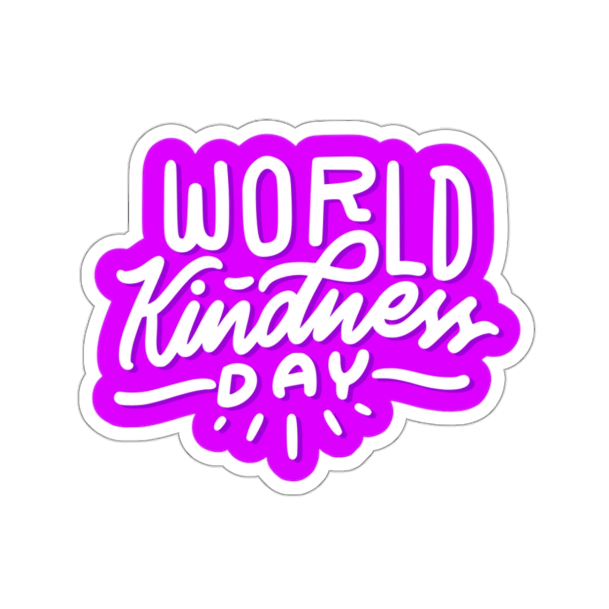 Spread Kindness Everywhere with Our Kindness Day Stickers!