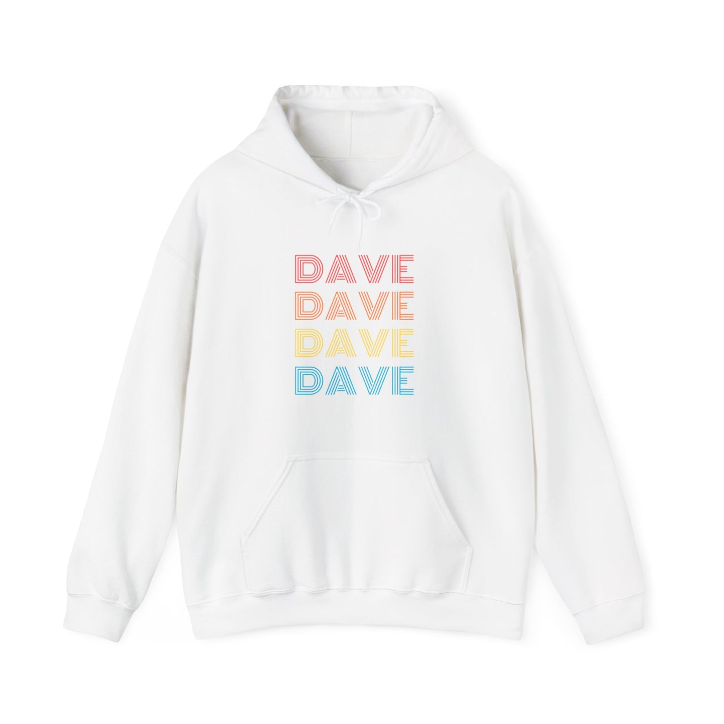 "Dave Dave Dave Dave" Hooded Sweatshirt – Cozy Tribute to Dave Matthews Band