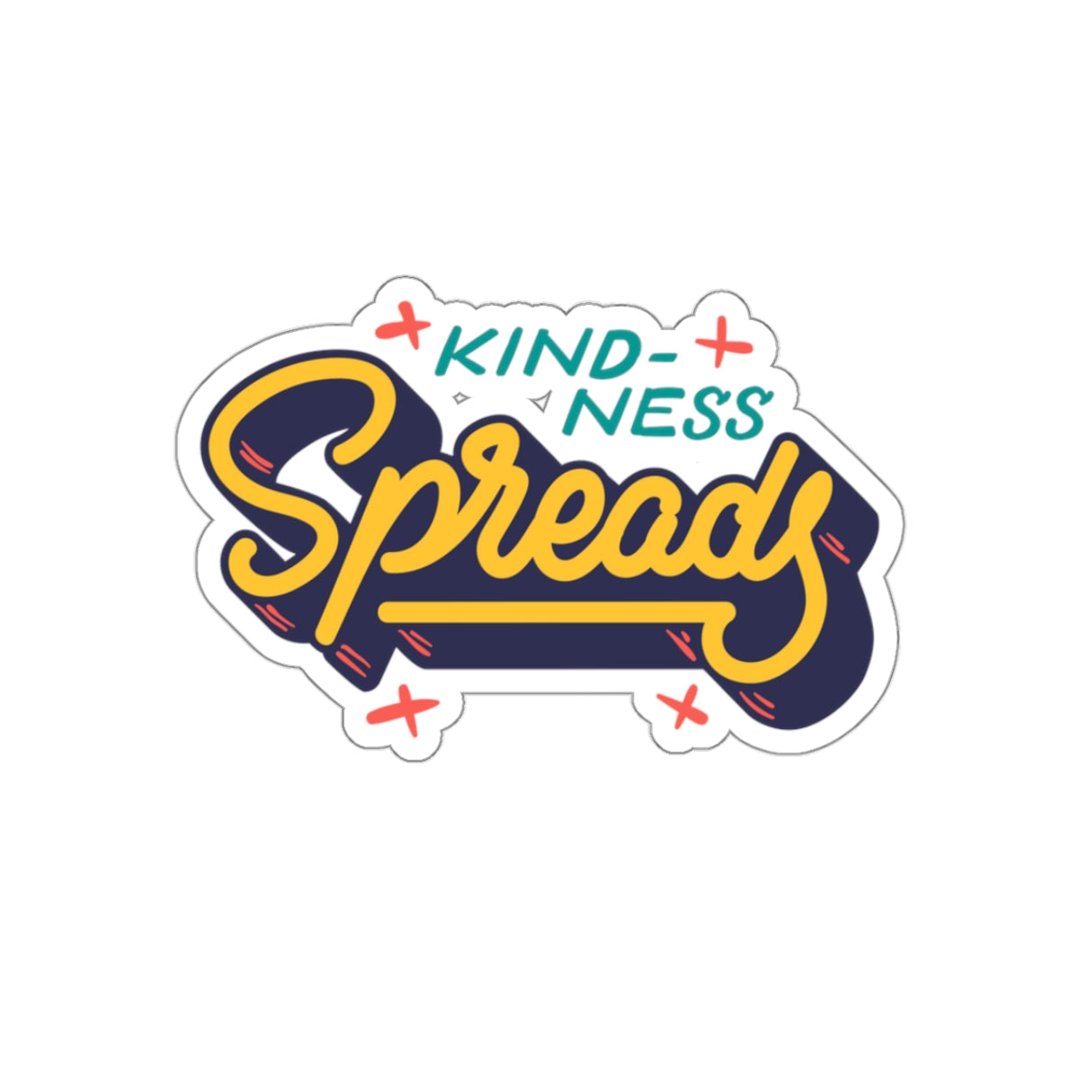 Spread Kindness Everywhere with Our Kindness Day Stickers!