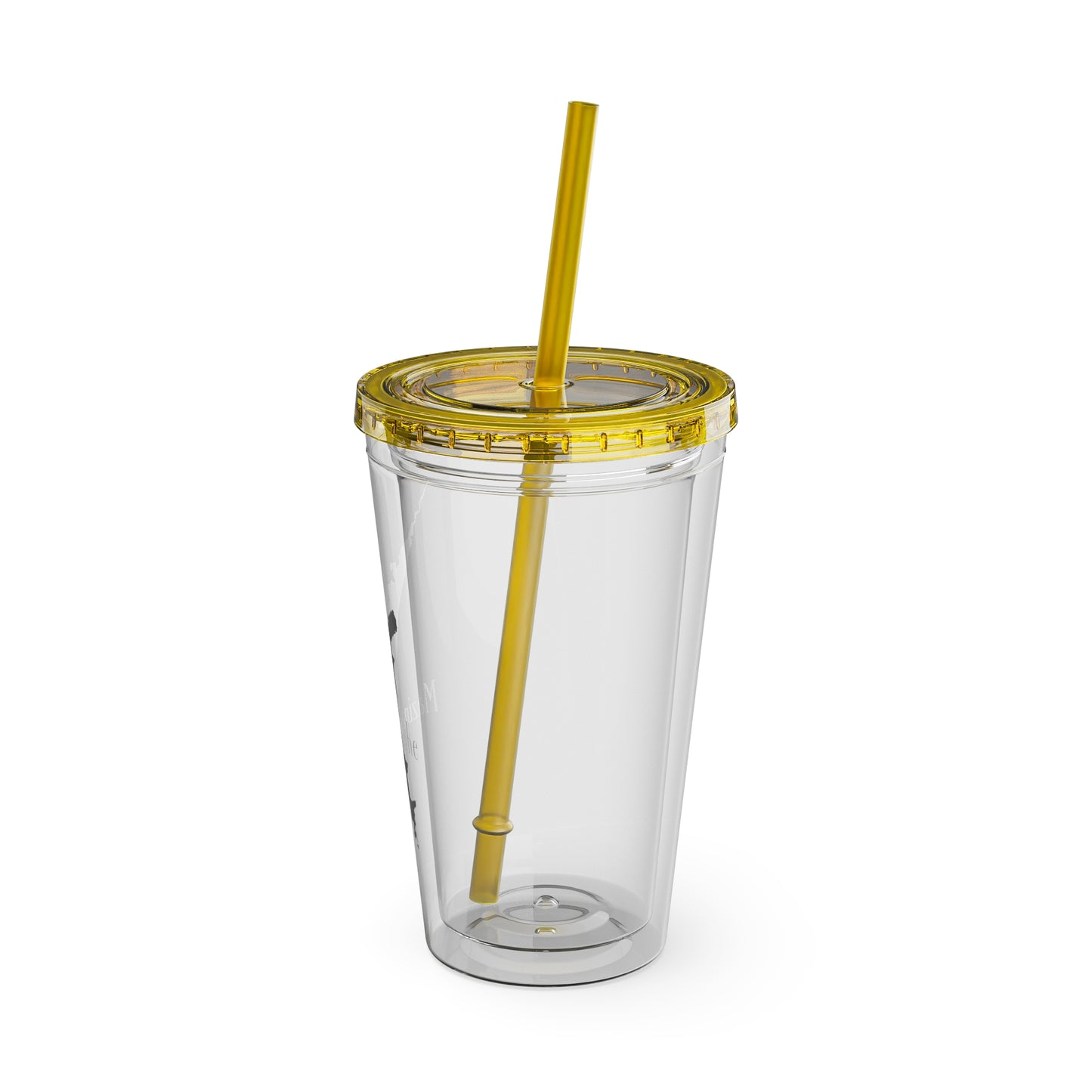 Mazinaw Lake Bon Echo Provincial Park CUSTOM Sunsplash Tumbler with Straw, 16oz