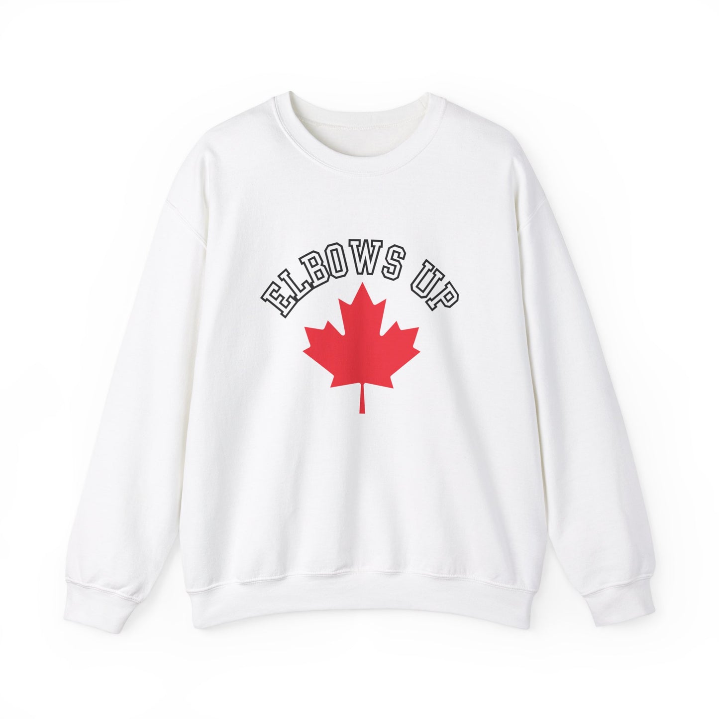 Canadian Elbows Up Crewneck Sweatshirt - Canada Strong Sweater - Canada is not for sale shirt