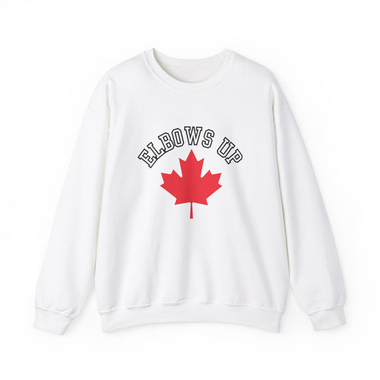 Canadian Elbows Up Crewneck Sweatshirt - Canada Strong Sweater - Canada is not for sale shirt