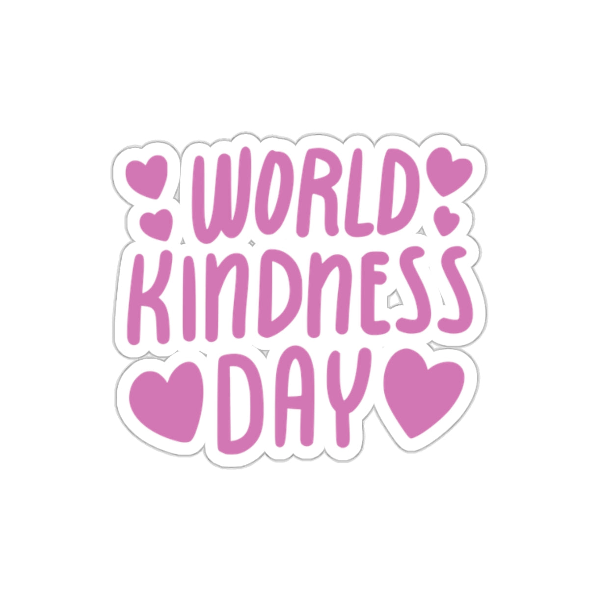 Spread Kindness Everywhere with Our Kindness Day Stickers!