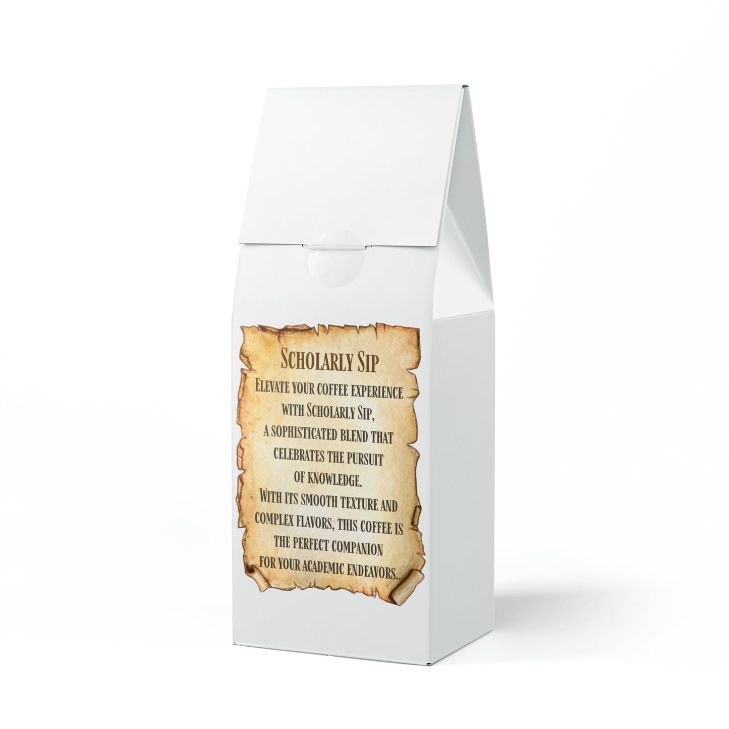 Scholarly Sip Coffee Blend (Medium Roast) Grind and Beans