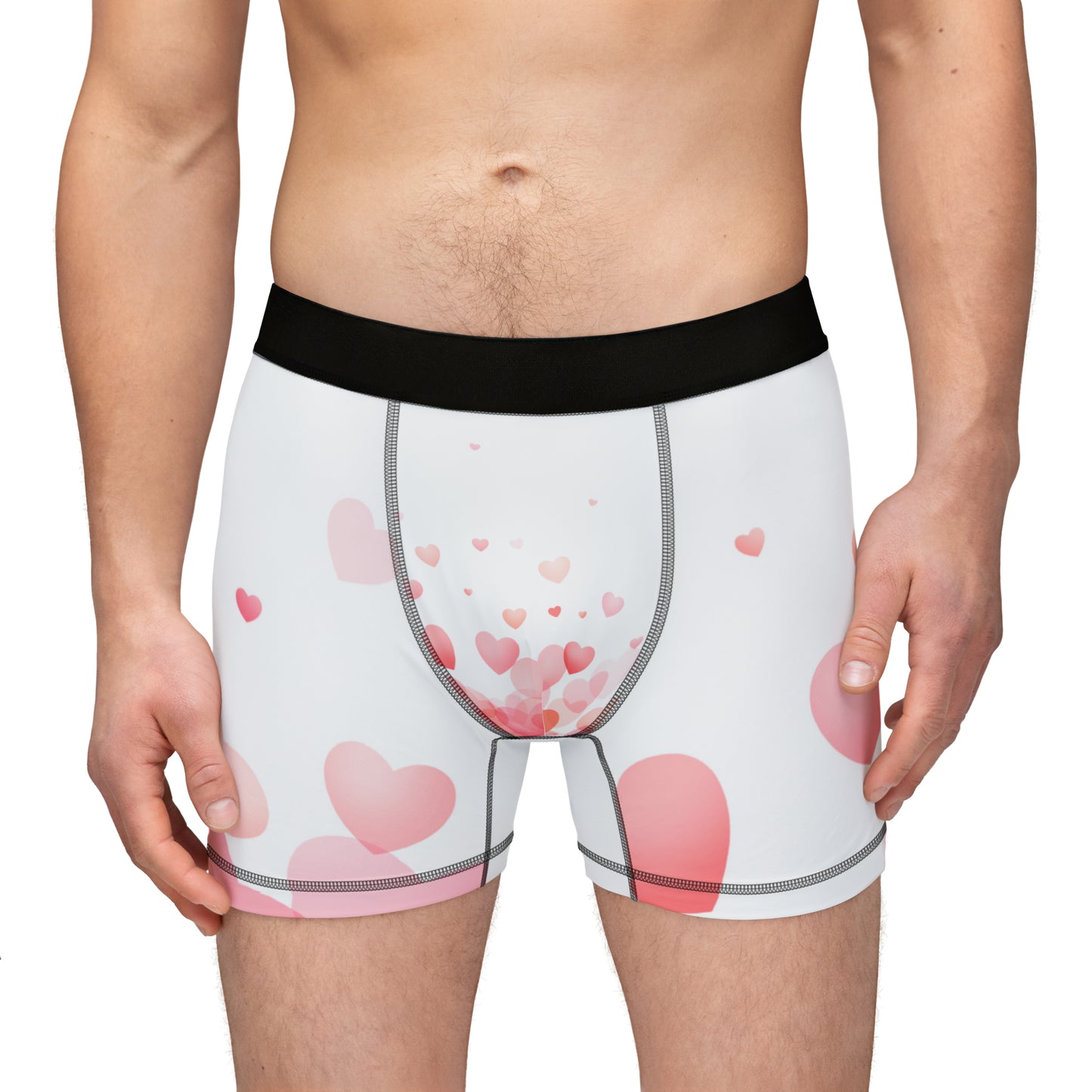 Heartfelt Comfort: Valentine's Day Boxer Shorts for Him