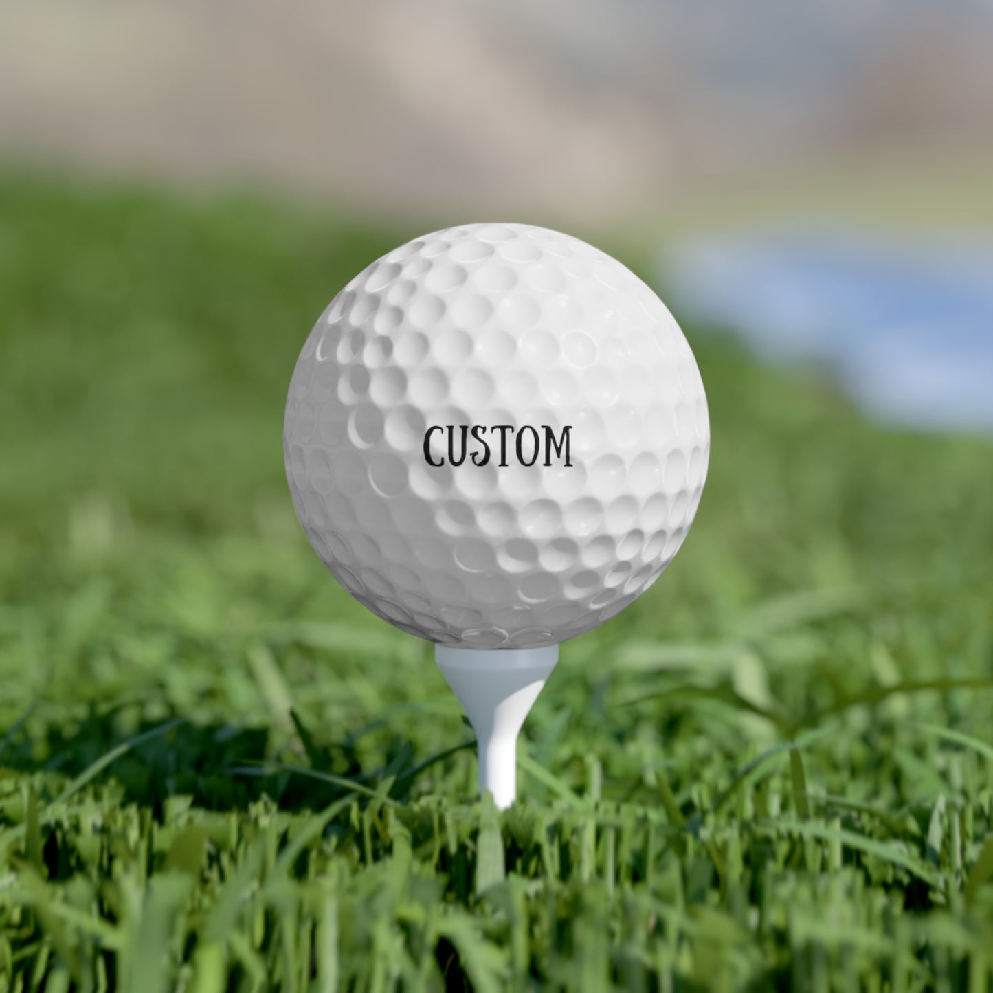 Personalized 6-Pack Golf Balls: Customized Golfing Experience