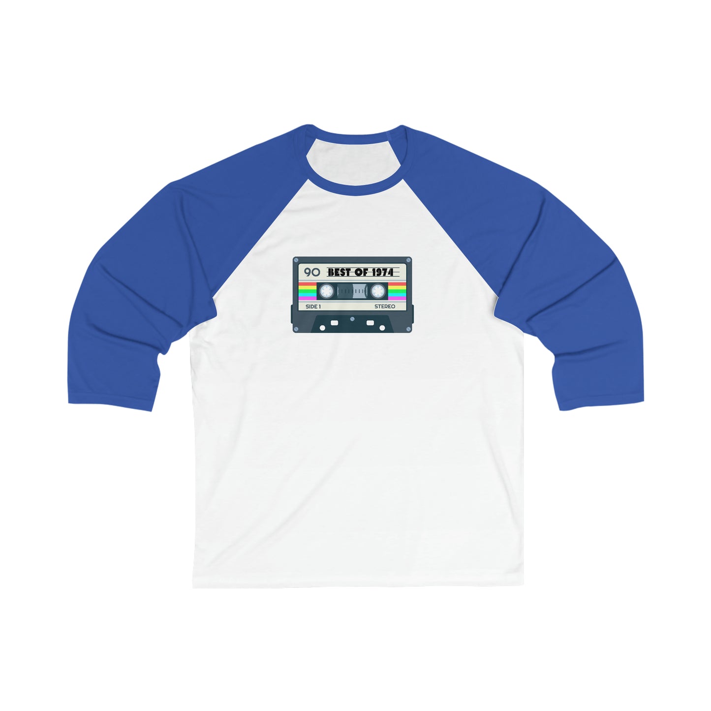 Retro Adult Unisex 3\4 Sleeve Baseball Tee