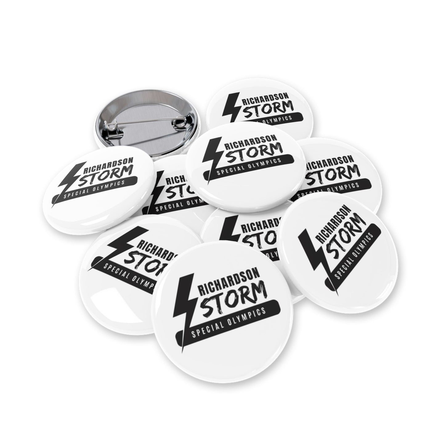 Richardson Storm Special Olympics Round Pins - Button