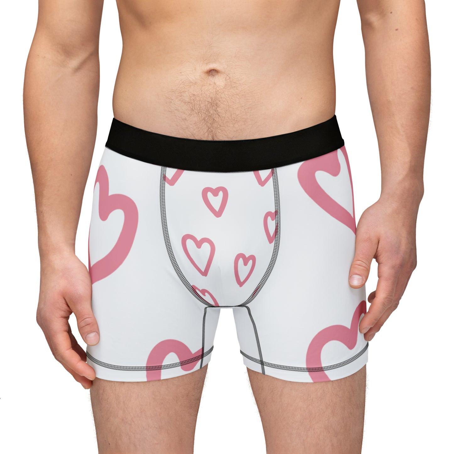 Heartfelt Comfort: Valentine's Day Boxer Shorts for Him