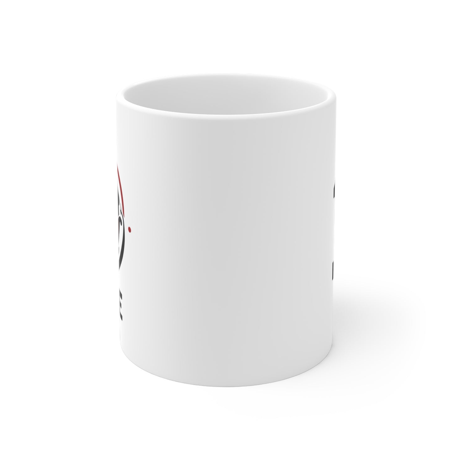 Blaze Volleyball Ceramic Mug - 11oz - White - With Personalization Available