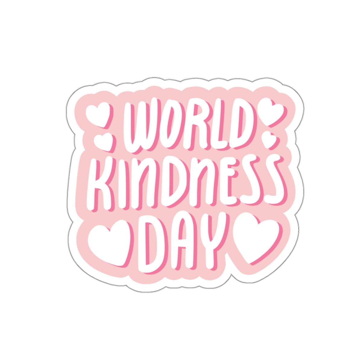 Spread Kindness Everywhere with Our Kindness Day Stickers!