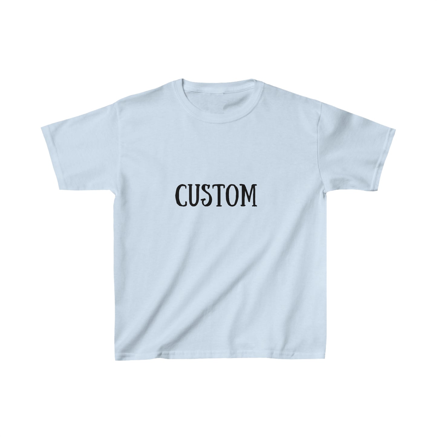 CUSTOM Design Kids Heavy Cotton Tee | kids tee | personalized shirt |  children's clothing | kids fashion | unique design | customizable tee