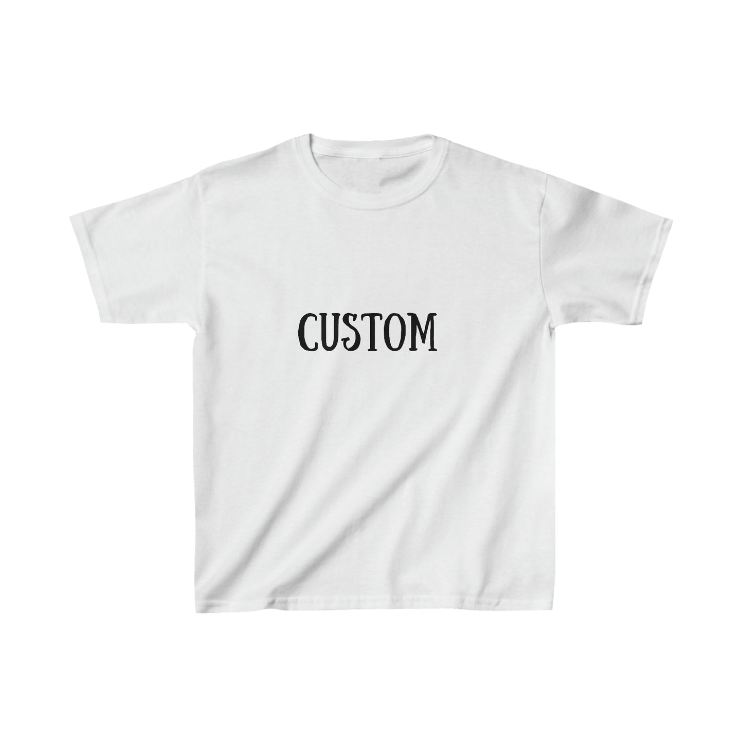 CUSTOM Design Kids Heavy Cotton Tee | kids tee | personalized shirt |  children's clothing | kids fashion | unique design | customizable tee