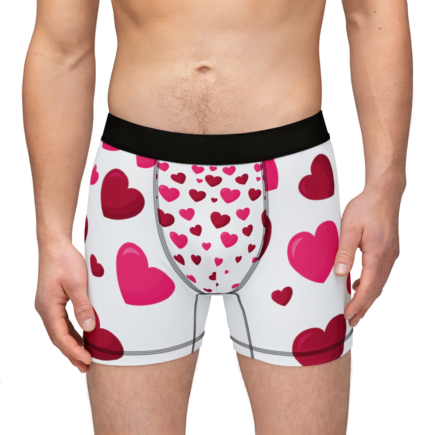 Heartfelt Comfort: Valentine's Day Boxer Shorts for Him