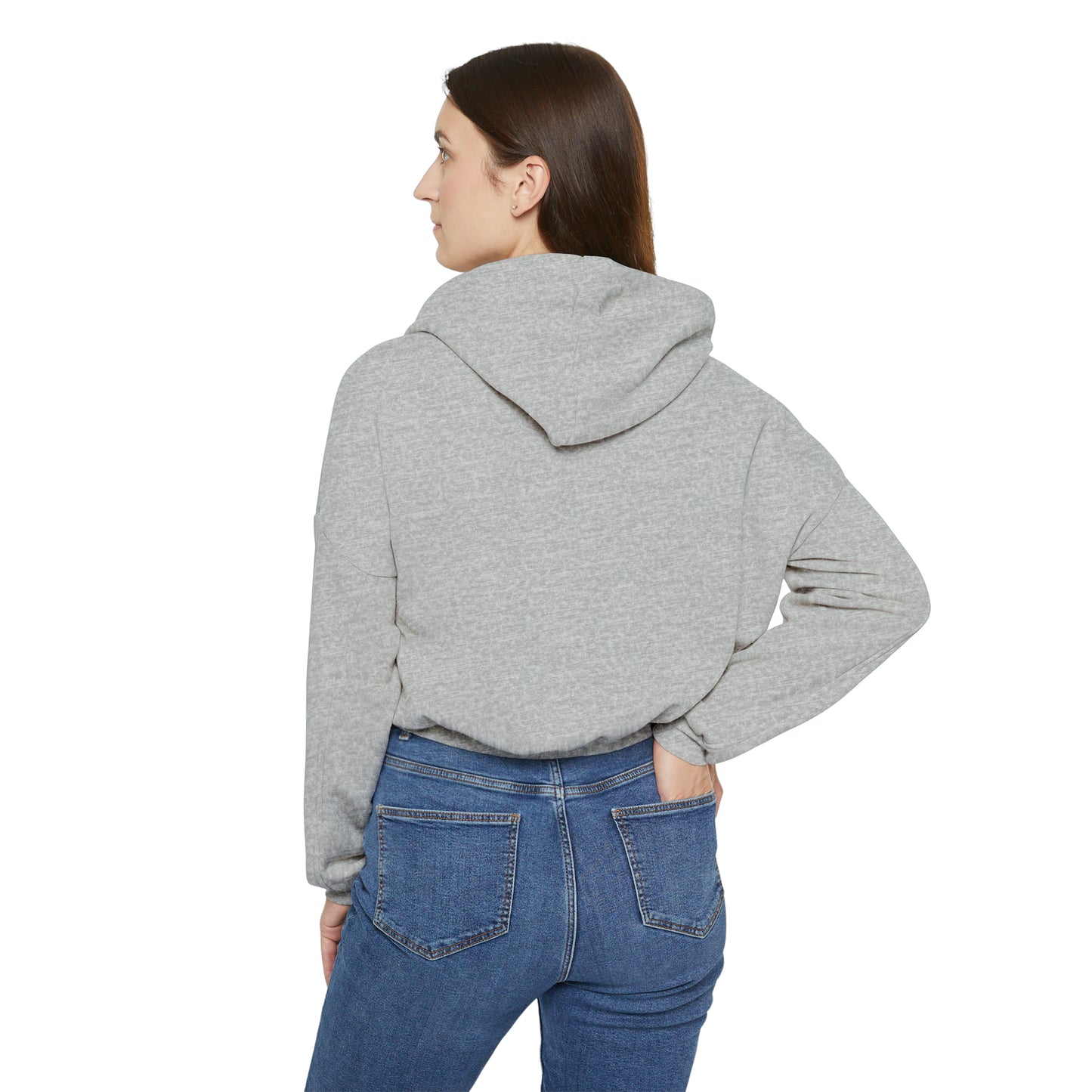 Retro Women's Cinched Bottom Hoodie