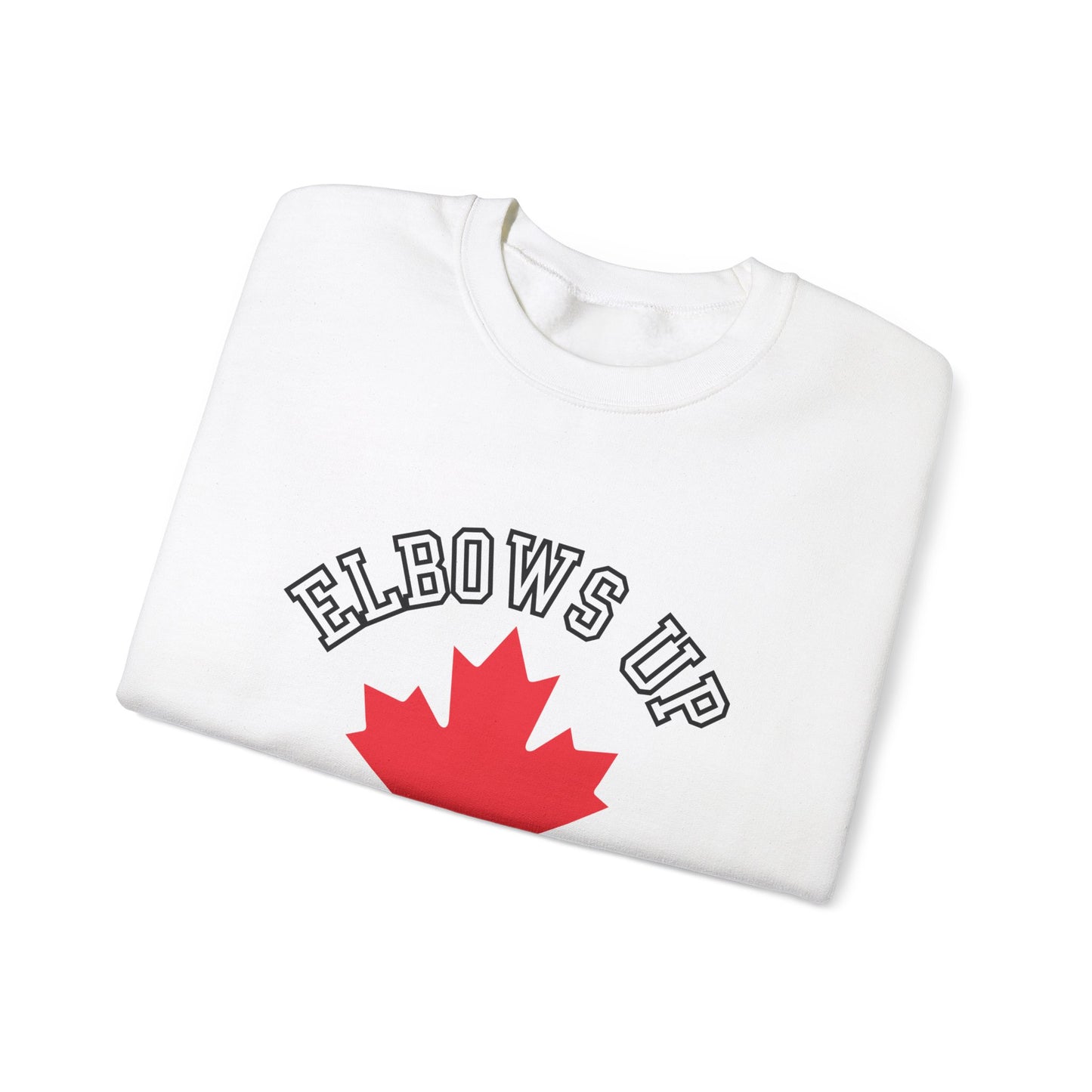 Canadian Elbows Up Crewneck Sweatshirt - Canada Strong Sweater - Canada is not for sale shirt