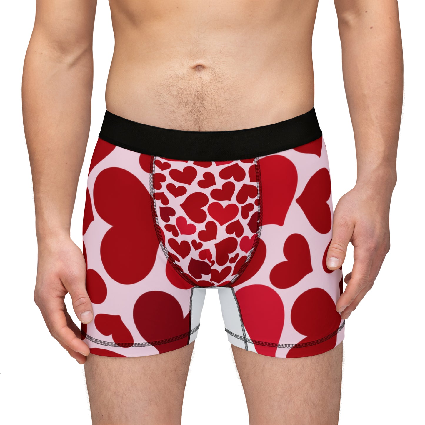 Heartfelt Comfort: Valentine's Day Boxer Shorts for Him