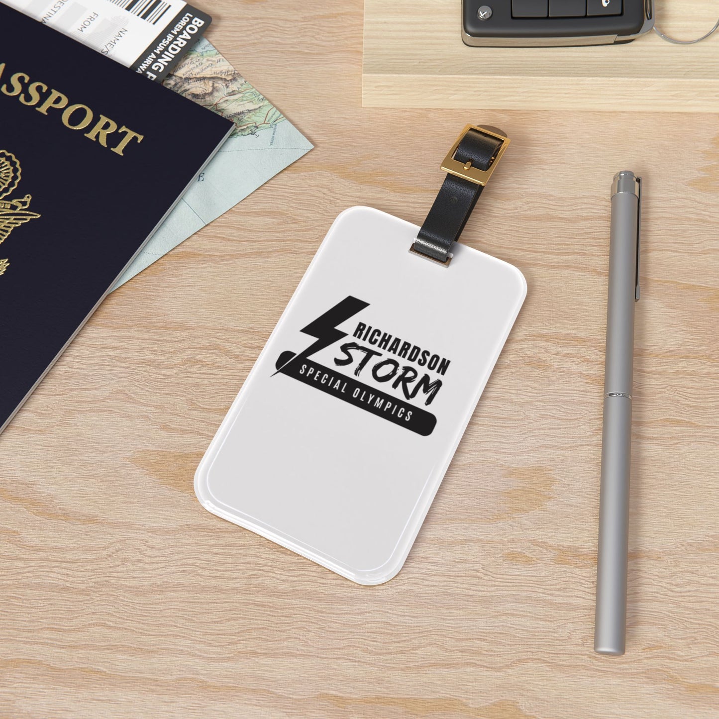 Richardson Storm Special Olympics -  Luggage/Bag Tag - White