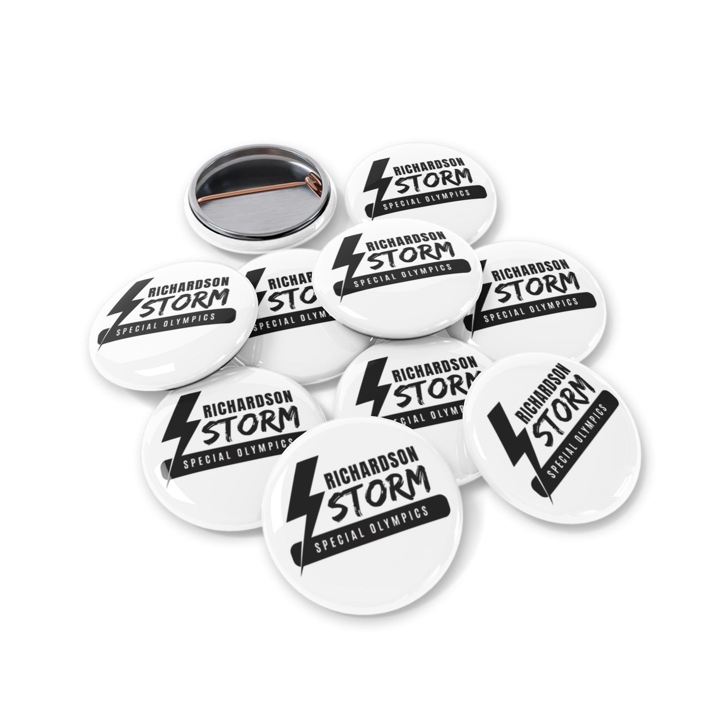 Richardson Storm Special Olympics Round Pins - Button
