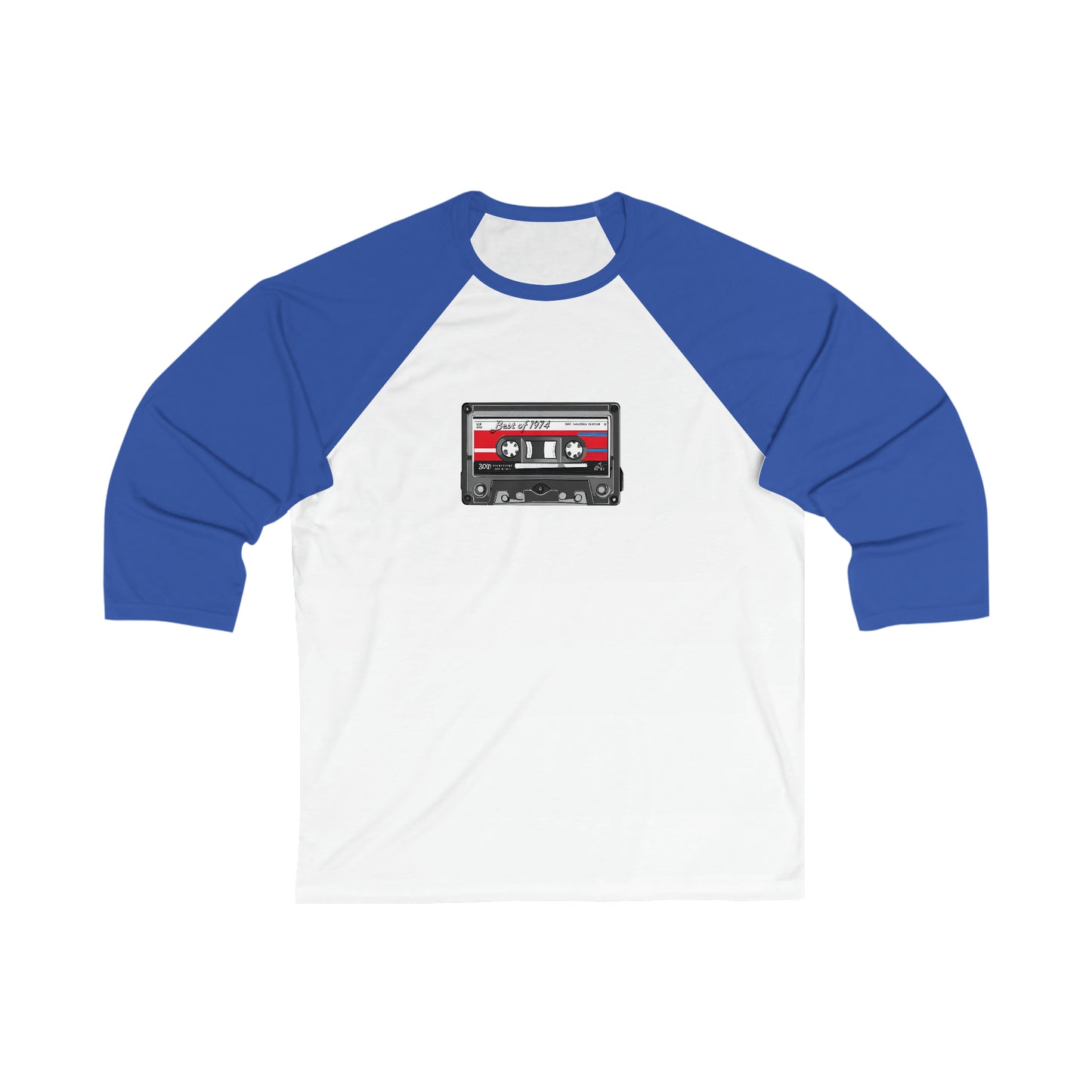 Retro Adult Unisex 3\4 Sleeve Baseball Tee