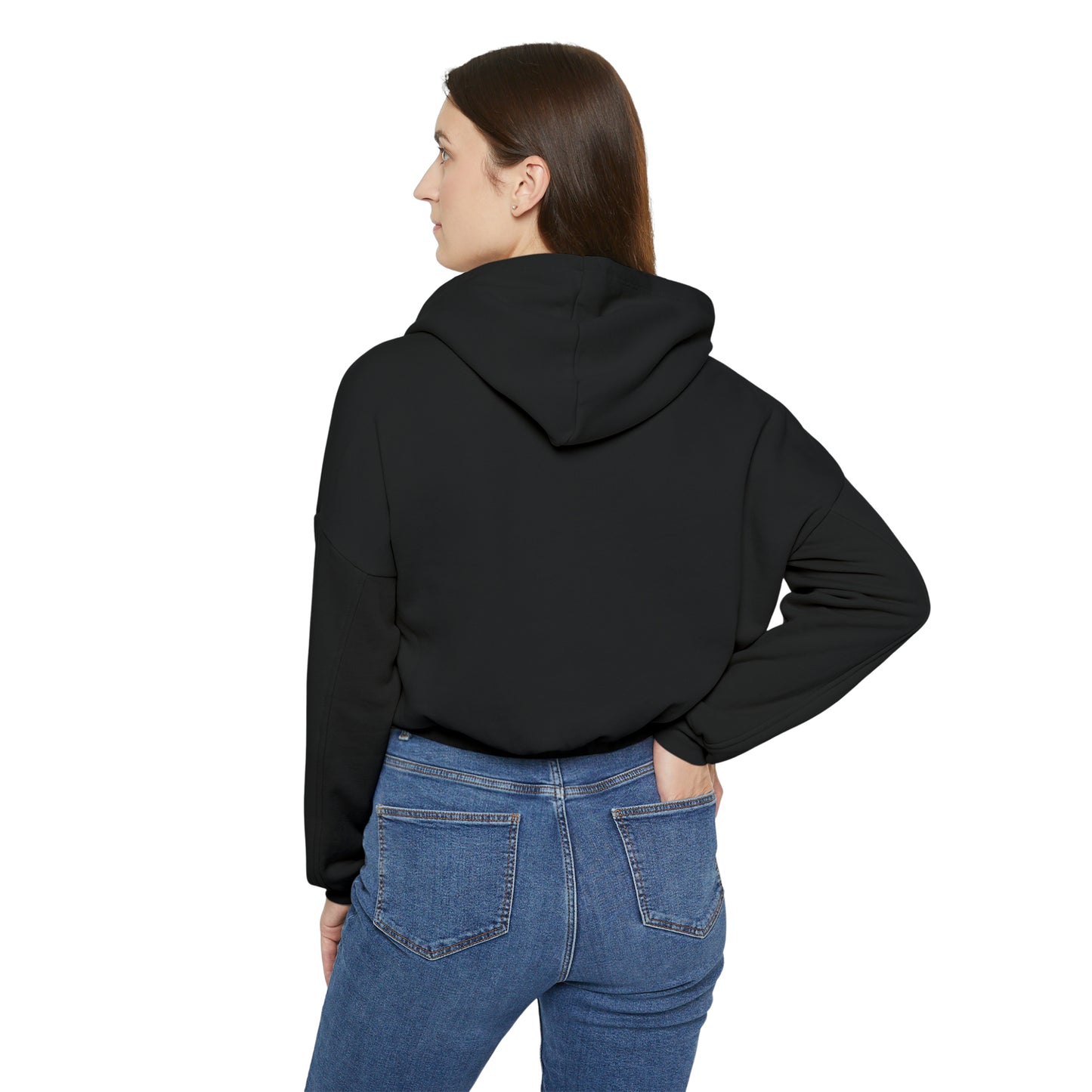 Retro Women's Cinched Bottom Hoodie