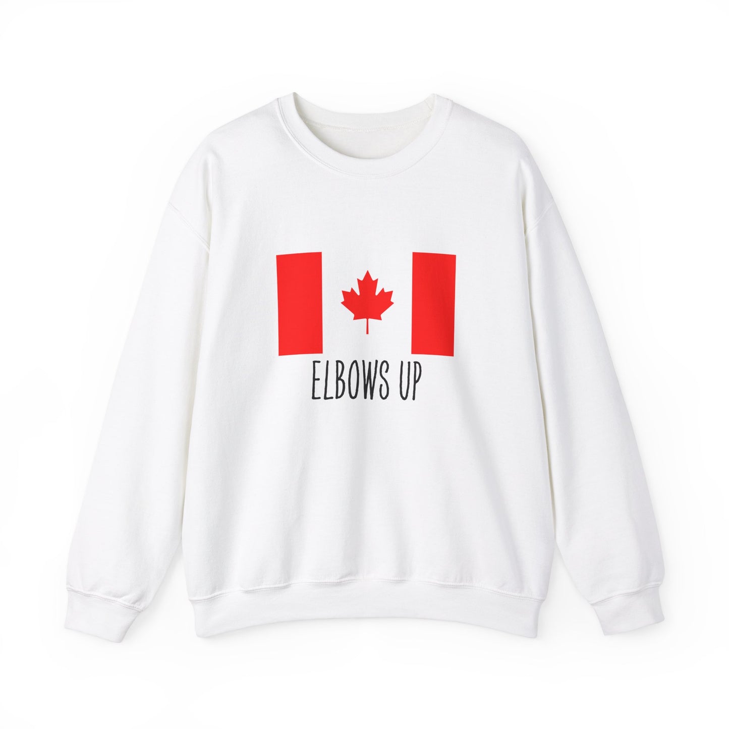 Canadian Elbows Up Crewneck Sweatshirt - Canada Strong Sweater - Canada is not for sale shirt