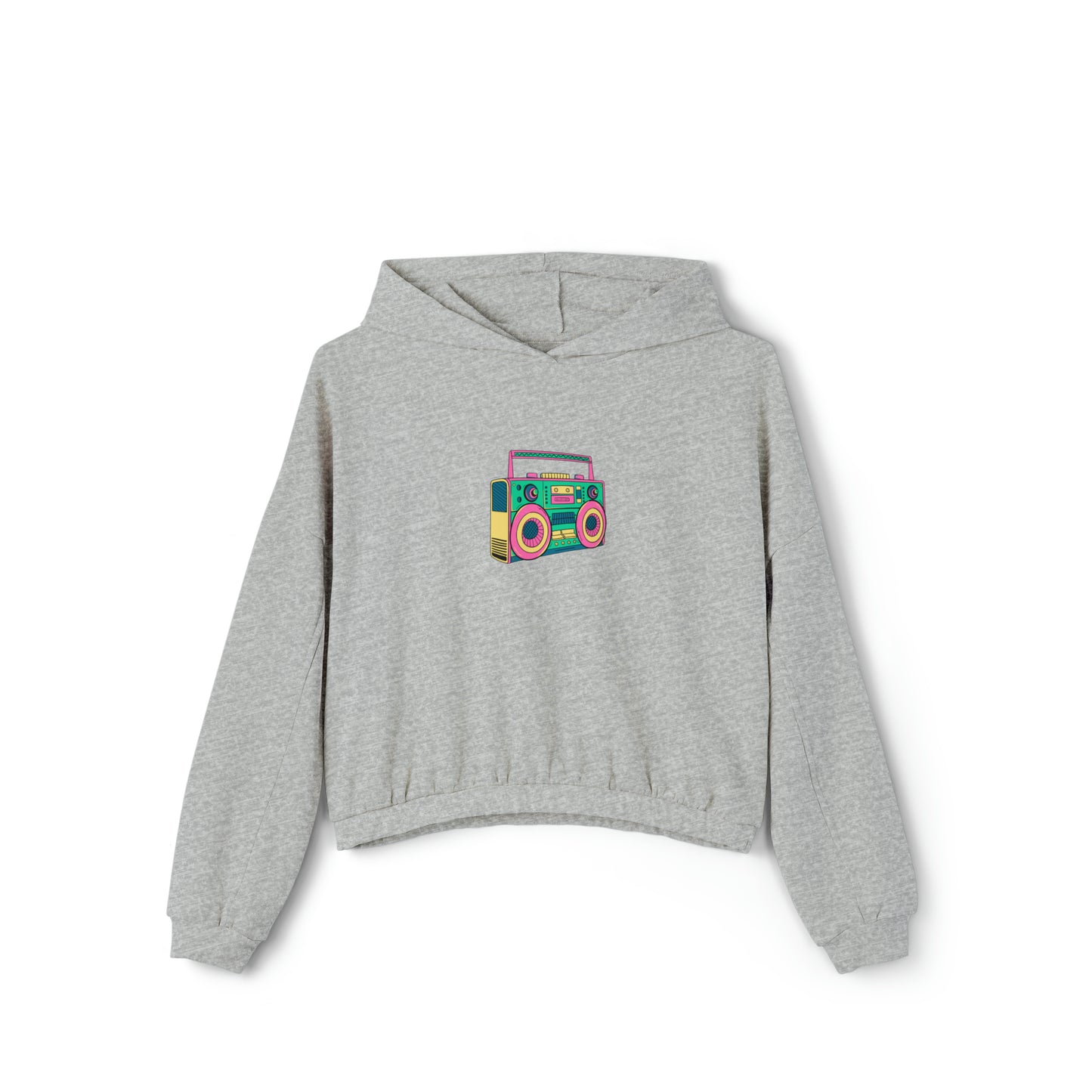 Retro Women's Cinched Bottom Hoodie