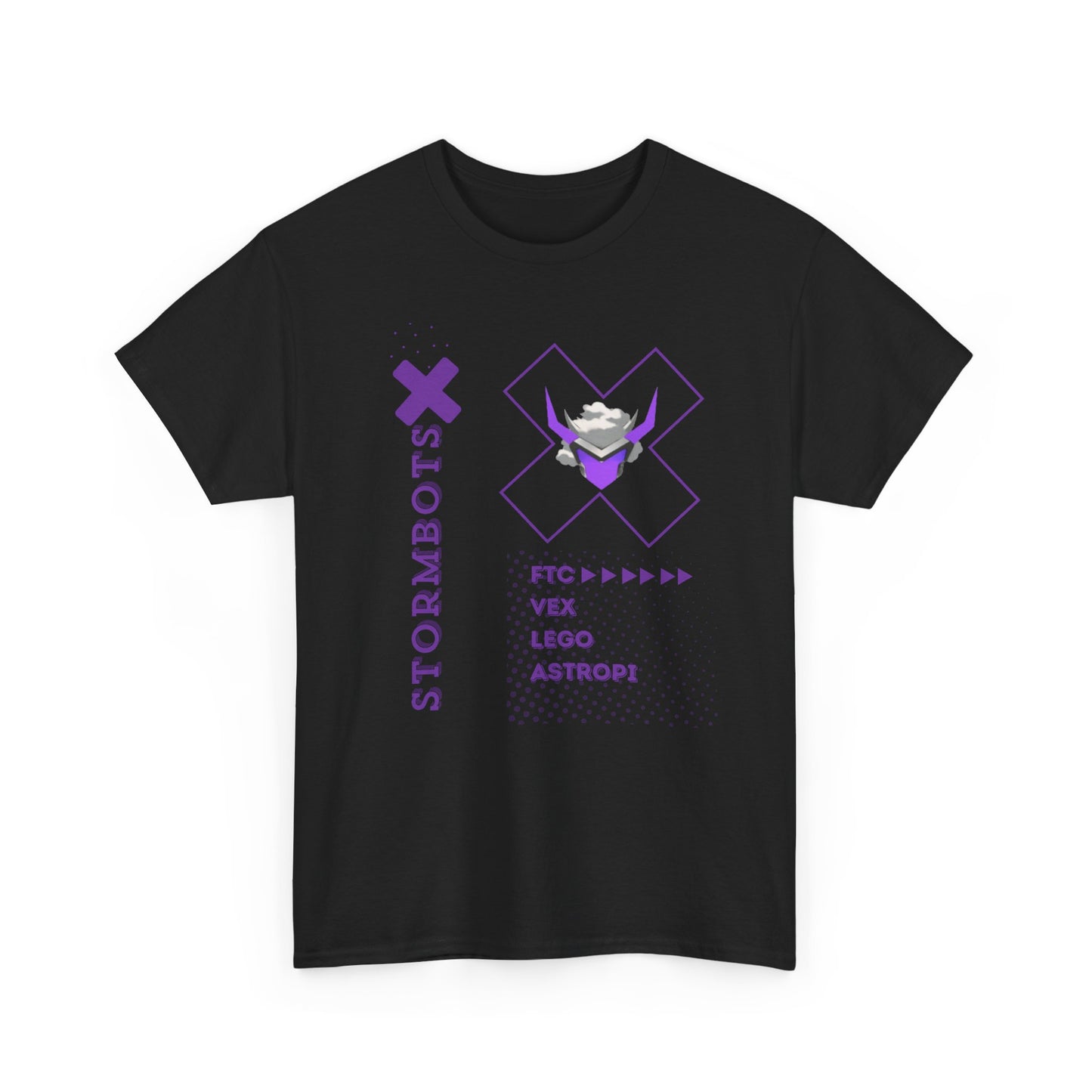 J Clarke Robotics T Shirt - Optional Personalization on Sleeve